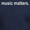 thumbnail image 3 of CafePress - Music Matters Men's Fitted T Shirt (Dark) - Men's Fitted T-Shirt, 3 of 4