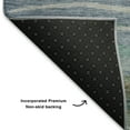 thumbnail image 5 of Addison Rugs Mayfield Premium Machine Washable Transitional Waves Teal Rectangle Rug, 10' x 14', 5 of 7