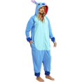 thumbnail image 5 of Pijama de una pieza para adultos, disfraz de Halloween, cosplay, ropa de fiesta, azul, XL, 5 of 5