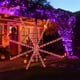 thumbnail image 3 of Telaraña decorativa de Halloween | Decoración LED solar de 1.2 m con control remoto | 8 modos de iluminación para interiores, exteriores, patios, jardines y fiestas, 3 of 4