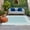 Blue, variant on Taupe Square Indoor Outdoor Rugs 5x8 Ft, Graphic Retro Khaki White Checkered Border Outdoor Patio Rugs Mat Washable Outside Area Rugs Carpet for Porch Deck RV Camping Pool Balcony Backyard