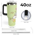 thumbnail image 2 of Keroppi 40oz Insulated Tumbler Cup - Extra Large Leak-Proof Travel Mug with Straw &amp; Handle, Double-Wall Vacuum Stainless Steel, Keeps Drinks Hot/Cold for Hours - Perfect for Iced Coffee, Tea, Sod, 2 of 8