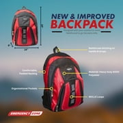 Essentials Complete Deluxe Survival Kit Backpack 4 Person | Bug-Out-Bag | For Wildfires, Hurricanes, and Other Natural Disasters