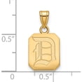 thumbnail image 2 of 10K Yellow Gold 10Ky Logoart Duquesne University Small Pendant (18 X 11) Made In United States 1y005duu, 2 of 5