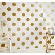 Superfresco Easy Gold Metallic Dotty Wallpaper, 20″ x 33′
