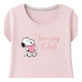 thumbnail image 3 of Set Pijama Peanuts para Mujer, Rosa, Talla G, 2 Piezas, 3 of 4