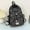 Black, variant on Trendy Nylon Outdoor Backpack Wear-resistant Star Print School Bag Korean Style Large Capacity Backpack Students