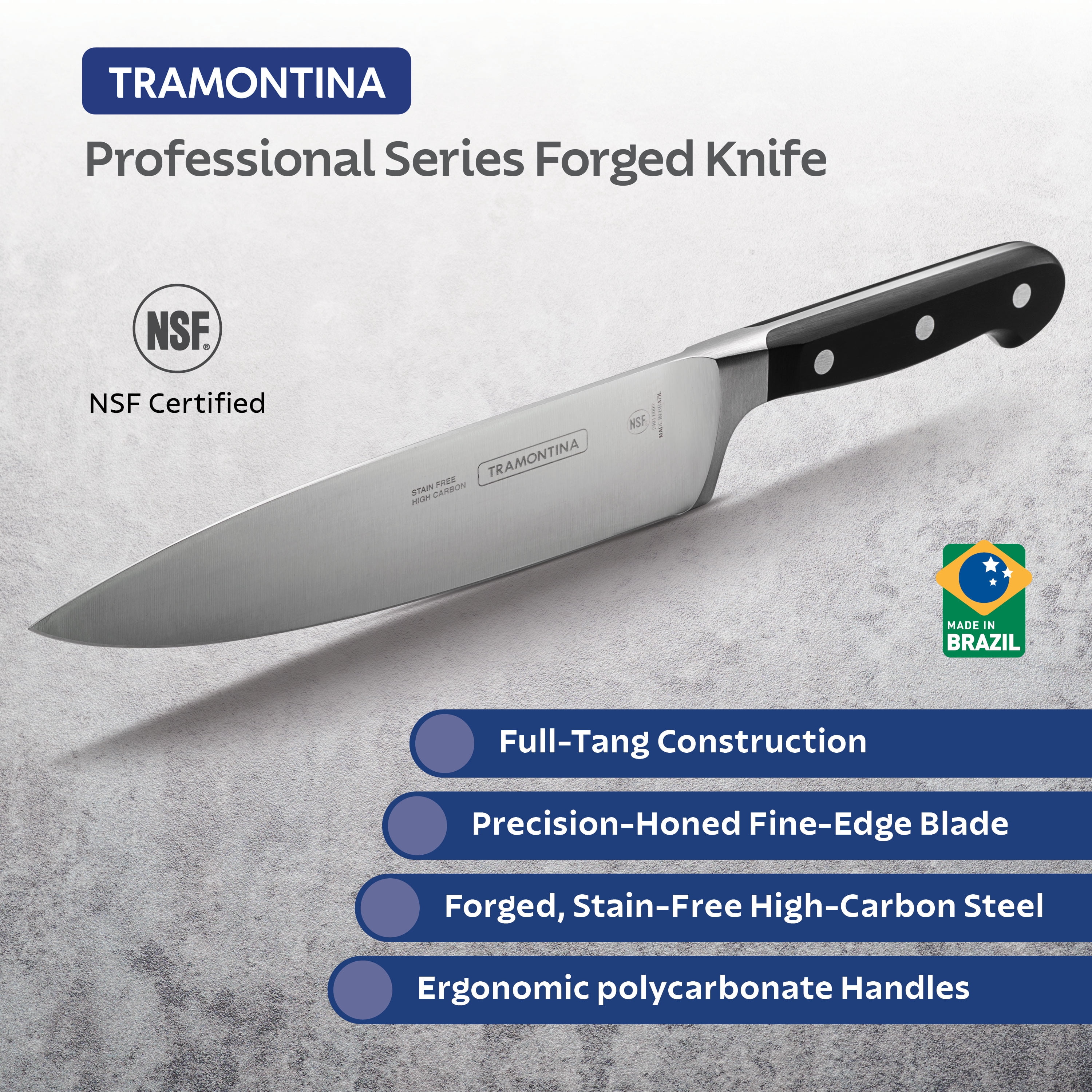 Tramontina Pro Series Forged 7-Piece Knife Block Set