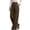 Brown, variant on cocolona Womens Winer Casual Loose Corduroy Pants Elastic Waist Straight Wide Leg Travel Lounge Pants with Pockets