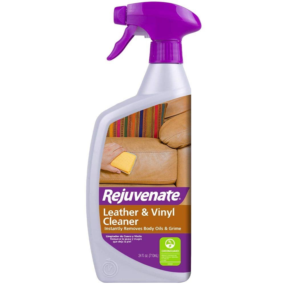Rejuvenate Leather & Vinyl Cleaner Rehydrate, Restore Luster and Protect All Leather & Vinyl