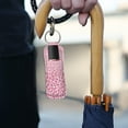 thumbnail image 4 of Yuyamidu Pink Leopard Print Chapstick Holder Keychain for Girls Women Lipstick Pouch Keychain with Ring Lightweight Lip Gloss Tube Holder Neoprene Lip Balm Sleeve Pouch, 4 of 6