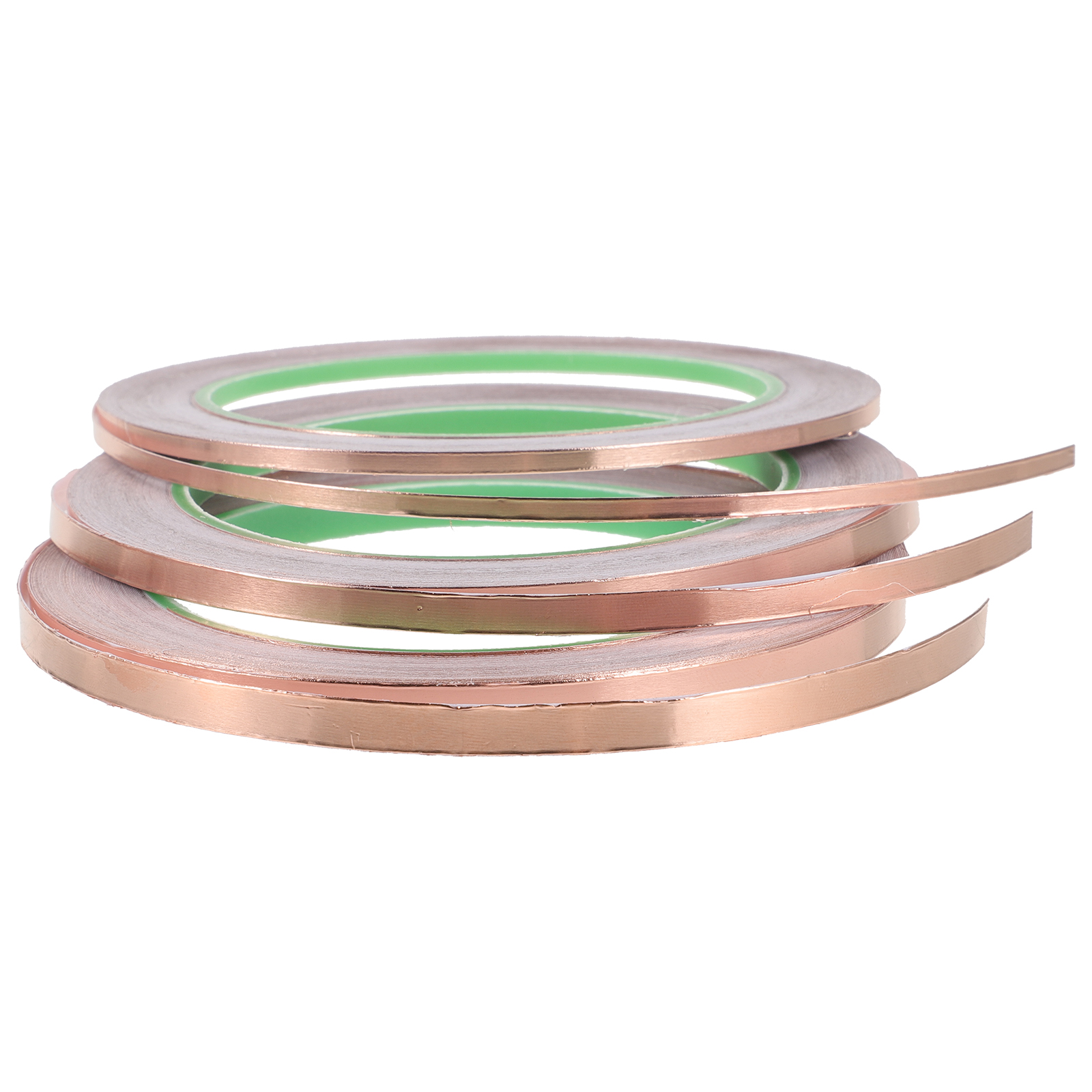 3 Rolls Copper Foil Tape Copper Conductive Tape Adhesive Copper Tape for Electrical Repair, Size: 20x0.3x0.1cm
