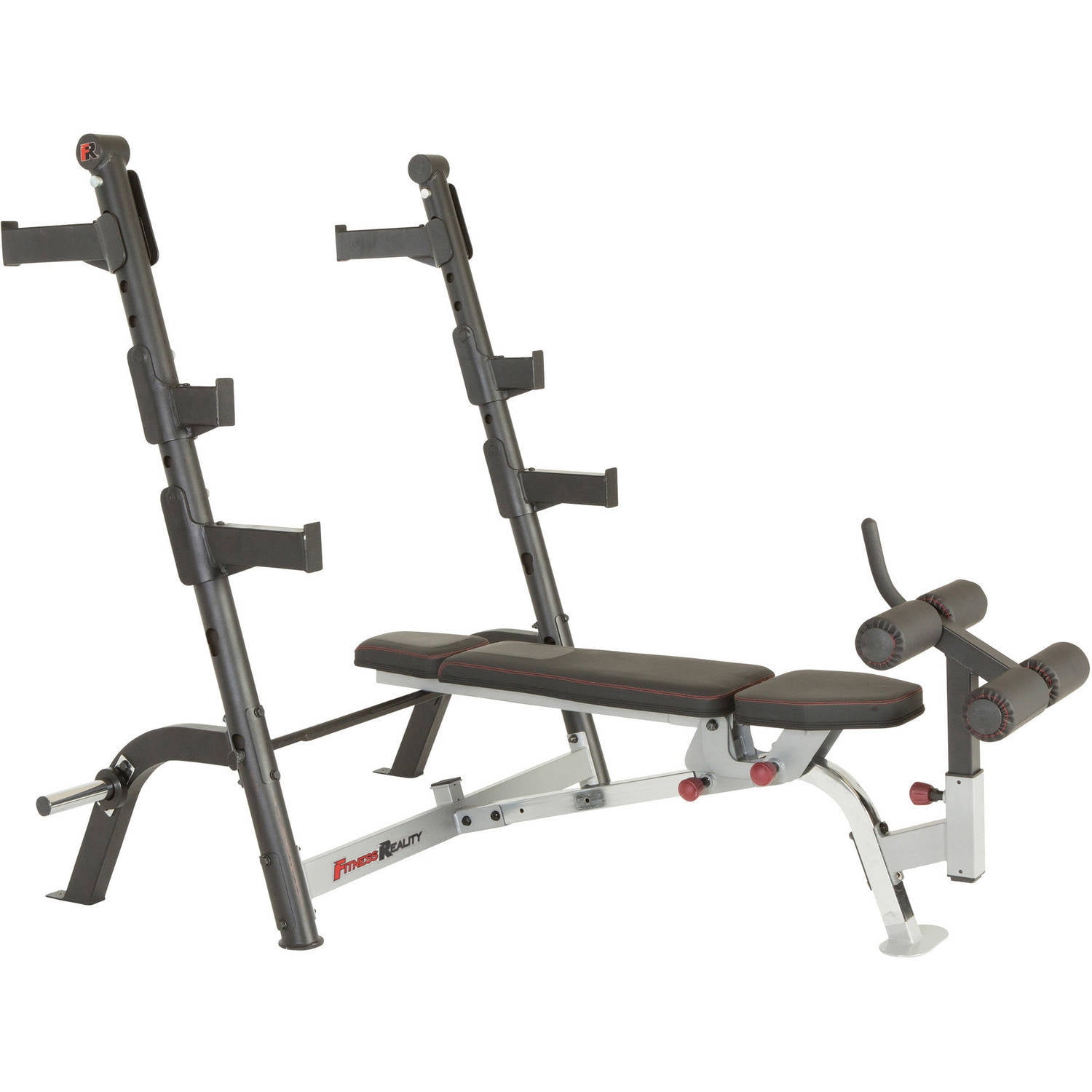 FITNESS REALITY X-Class Olympic Weight Bench with Detachable Leg Hold-Down