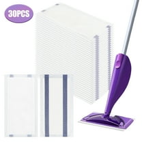 EEEkit 30pcs Disposable Mop Pad Refills Fit for Swiffer Wet Jet Spray Mop, Dry & Wet Mopping Pad for Floor Cleaning