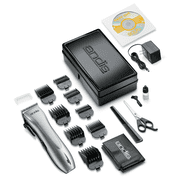 Andis DualVolt Cordless Adjustable Blade Clipper, 18 pieces