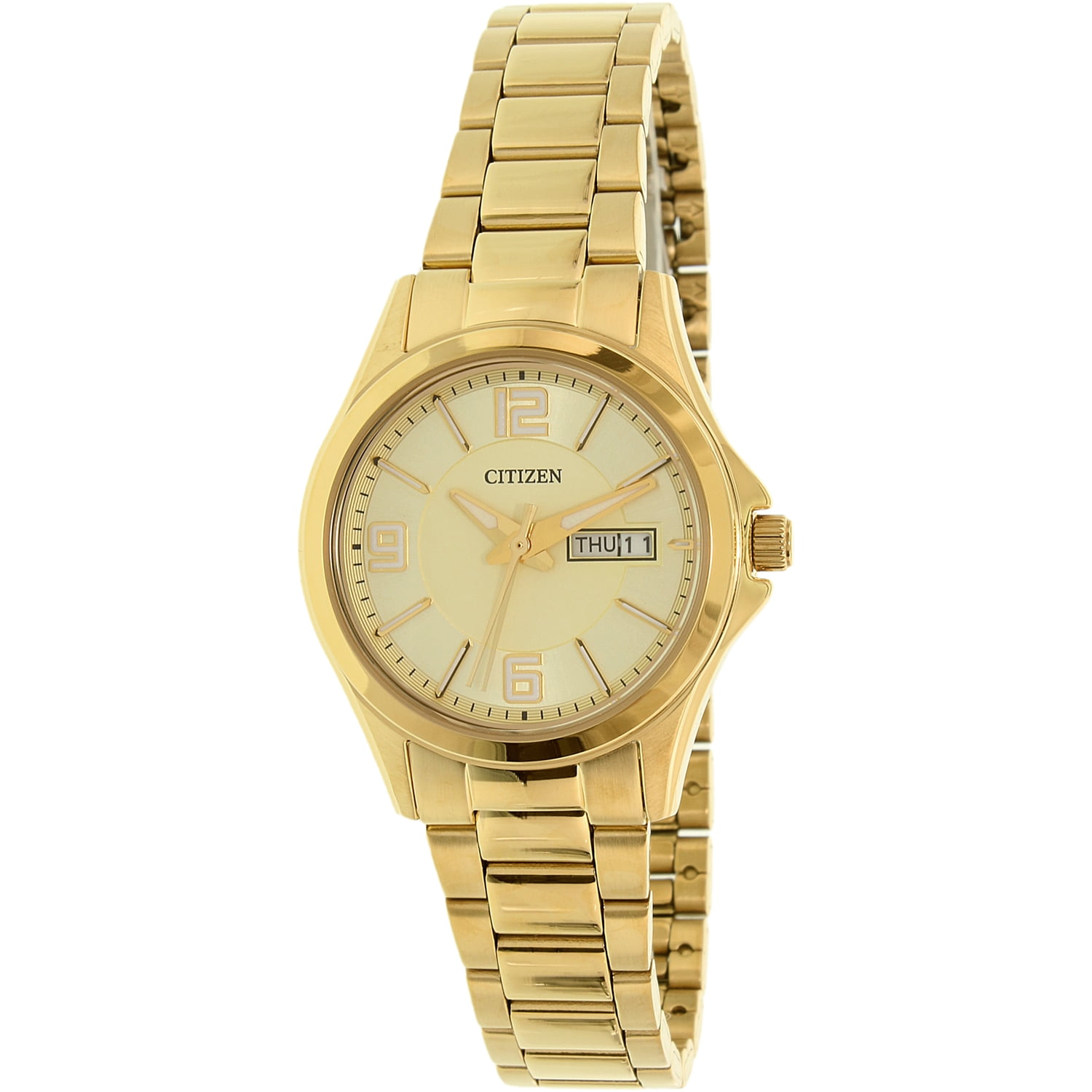 citizen gold chronograph watch