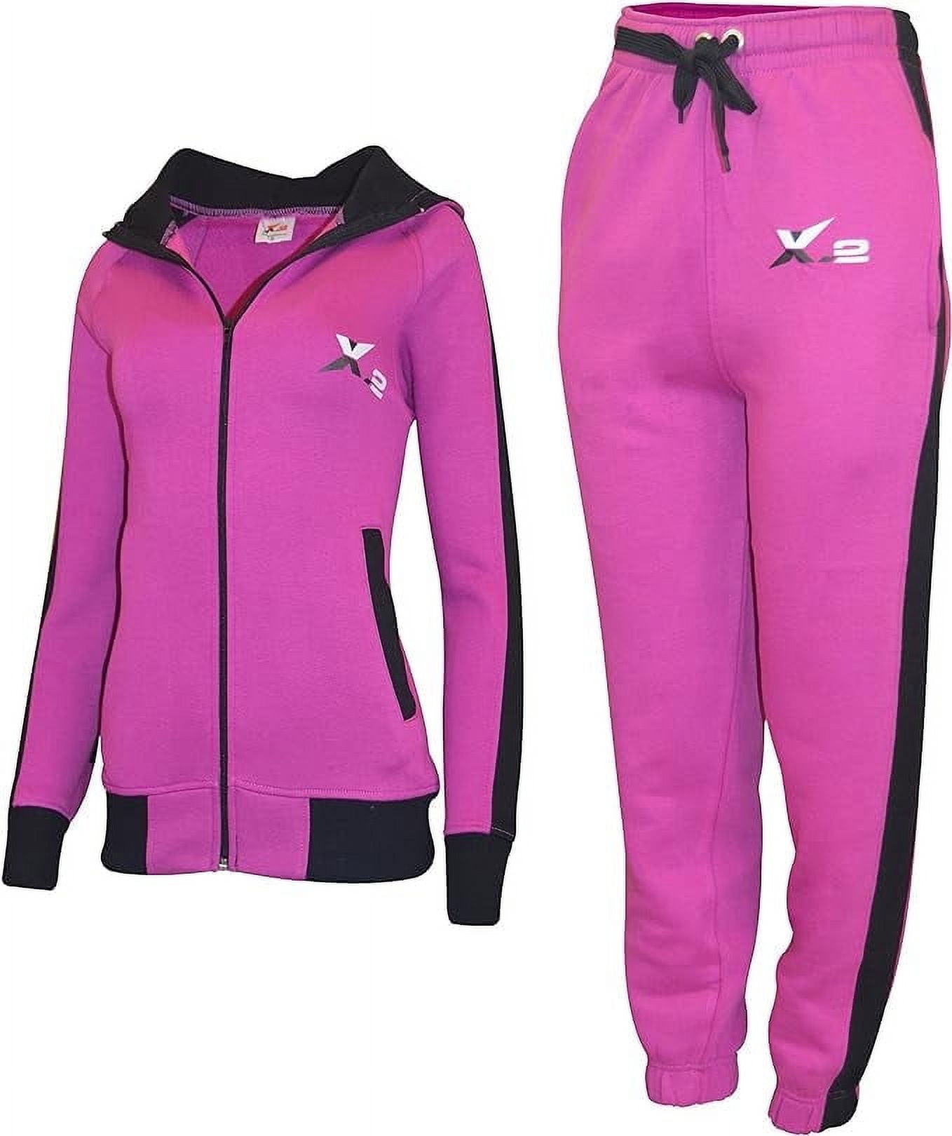 SKYLINEWEARS Women's 2 Piece Tracksuit - Joggers and Full