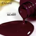 thumbnail image 2 of Esmalte de uñas en gel CANNI, rojo oscuro, color burdeos, 15 ml, 2 of 8