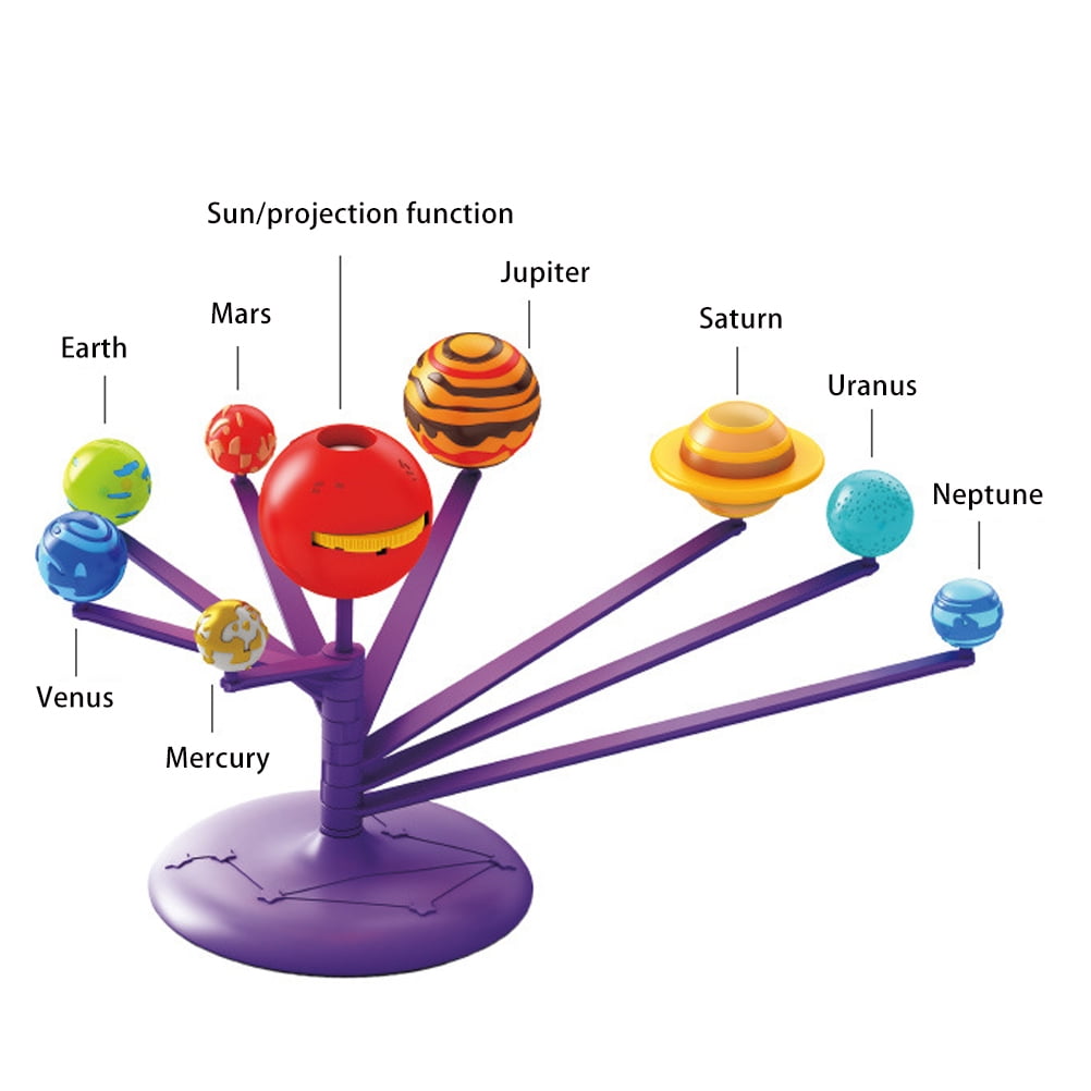 Solar System Planetarium DIY Science Kit Planet Model Stem Toys Gift for Kids