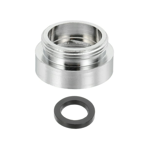 Adaptador de aireador de grifo, M24 hembra a M22 macho con arandela, longitud de 13mm