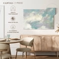 thumbnail image 5 of Elephant Stock Clouds Above Wall Art - Horizontal Canvas Wall Art - Living Room Wall Decor - Nature Canvas - White And Blue Decor By Julia Purinton - 24" x 16", 5 of 8