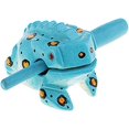 thumbnail image 1 of Instrument de Grenouille en Bois 3.5 Pouces Guiro Rasp - Bloc de Tonalité Musical (Bleu), 1 of 6