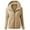 Brown, variant on Rigardu Fall Jackets for Women 2025 Faux Fur Sherpa Jacket Fuzzy Hooded Jacket Winter Coats Shearling Outwear Shaggy Zipper Coat Blue 3Xl