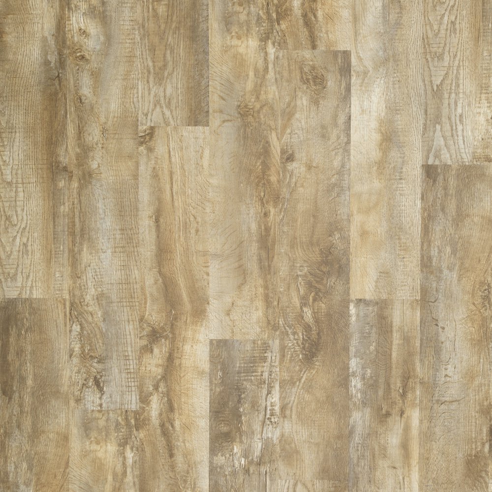Mohawk 8"x48" Waterproof Vinyl Plank Flooring in Aged Golden Oak 4.2 mm (18.19sqft)/Carton