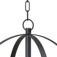 thumbnail image 4 of Sunjoy Sphere Outdoor Battery Powered Four-Light LED Chandelier, 4 of 8