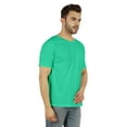 thumbnail image 2 of Inkmeso Mens Short Sleeve Solid Raglan T-shirt Cotton Casual Baseball Tee Shirt, 2 of 7