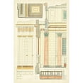 thumbnail image 3 of Vision Studio 11x14 Black Modern Framed Museum Art Print Titled - Architects Plan V, 3 of 5