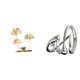thumbnail image 1 of Estatua de figura,Estatuas de hojas y flores de metal,esculturas decorativas,Figuras decorativas para el hogar,para estante,mesa o vitrina.,Estatua de arte abstracto,Estatua de resina para, 1 of 8