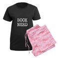 thumbnail image 5 of CafePress - Book Nerd Women's Dark Pajamas - Women's Short Sleeve Print T-Shirt and Pants Dark Cotton Pajama Set, 5 of 7