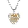 thumbnail image 1 of Dsscvnef Accessories with MOM Engraved Pendant Mother Heart Necklace Love Gift Accessory, 1 of 3