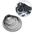 thumbnail image 6 of lanema Square Cassette Tape Machine Belt Square Rubber Belts 1.2mm Thickness for Tape Recorder Drive 19mm-100mm Folded Size, 6 of 21