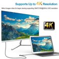 thumbnail image 4 of 5 In 1 Usb C Hub Type C To 4k Hd Adapter With Rj45 Network 100m 1000m Ethernet Lan Charger Port Adapter For Macbook Pro, 4 of 5