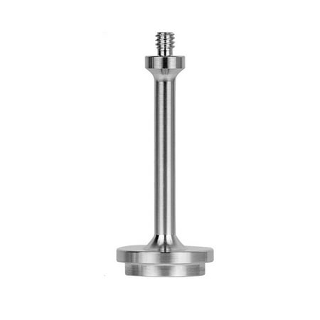 Black/Silver GasTank Lamp Holder Adapter  1/4 Inch Thread Screw Adapter for Camping Lights