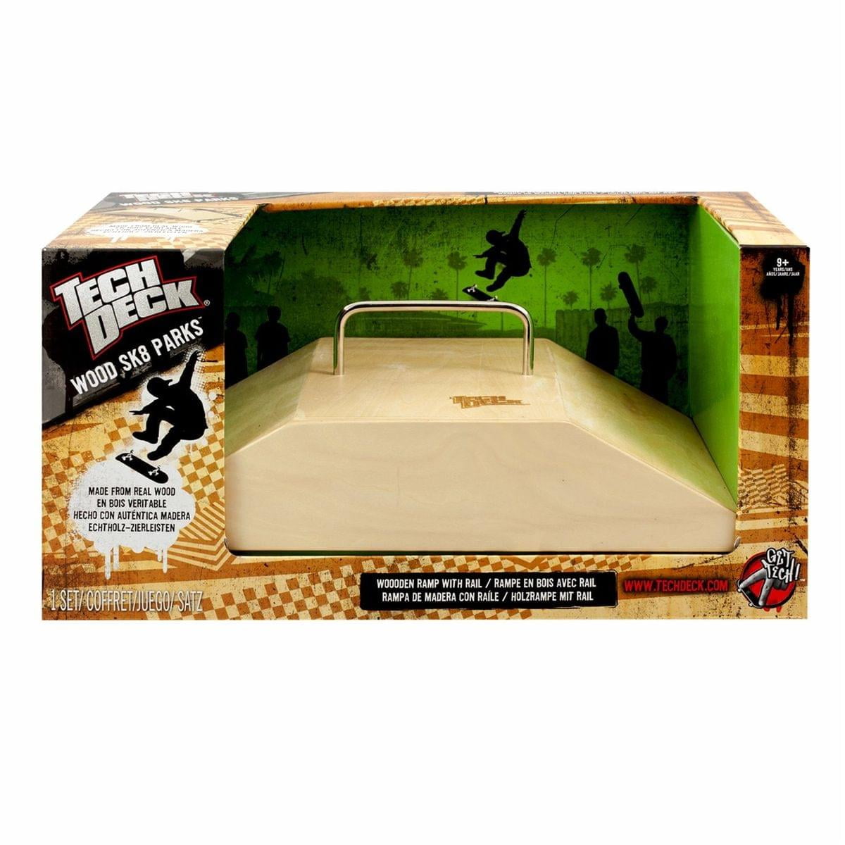 wooden tech deck