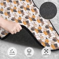 thumbnail image 3 of Honeii Cute Cats Print Car Foot Mat Four-Piece Set - Front & Rear Universal Car Floor Mats for SUVs, Trucks, Sedans, 3 of 7