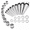 Silvertone, Screw Fit, variant on 36PC Ear Stretching Kit - Complete Beginner Set Gauges for Ears 14G-00G - Goldtone Stainless Steel Tapers Screw Fit Tunnels Plugs - Dead Stretching Lobe Men Women Expander Piercing