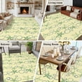 thumbnail image 5 of Yellow Green Coastal Area Rugs 8'x10', Washable Small Throw Rugs for Living Room Patio, Starfish Nautical Ocean Sea Wooden Indoor Outdoor Rug Non-Slip Low Pile Carpet Runner Reversible Floor Mats, 5 of 8