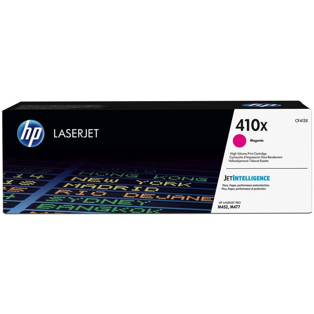 Cartucho de tóner HP 410X Magenta Laserjet Original CF413X