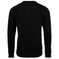 thumbnail image 3 of U.S. POLO ASSN. Jersey de punto para hombre - Cuello redondo, logotipo bordado, algodón Negro 3XL (XXX-Large), 3 of 3