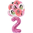 thumbnail image 5 of Globos de cumpleaños Anime Demon Slayer Kimetsu No Yaiba Nezuko Kamado Globo de látex Decoración de fiesta de cumpleaños Bolas de aire de juguete para niños, 5 of 5