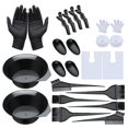 thumbnail image 2 of Assorted Color Hair Dye Kit for Hairdressing Includes 2 Bowls 4 Brushes 2 Combs and Accessories, 2 of 5