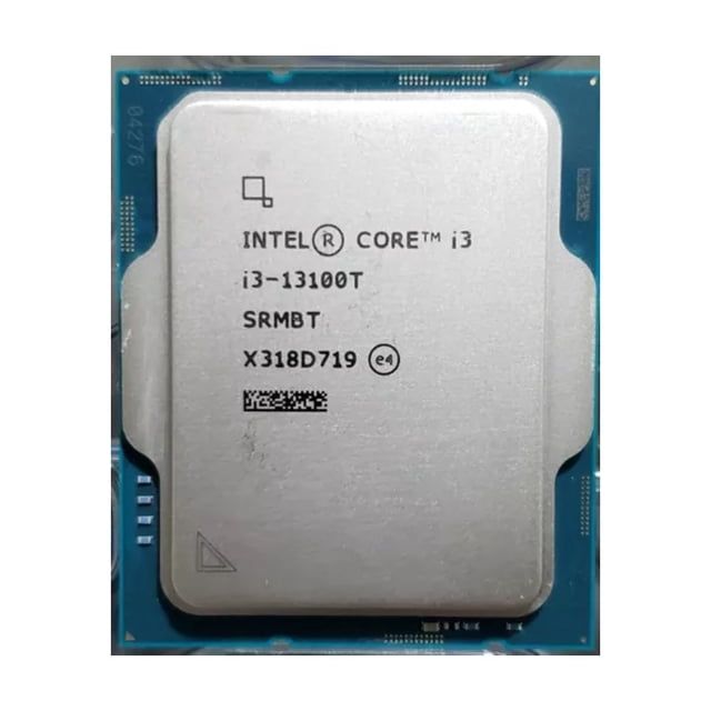 CPU Intel Core i3 13100T de 2,5 GHz, 4 núcleos, 8 hilos, 10 nm y 35 W