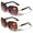 1 Red 1 Tortoise, variant on 2 Pairs Women Bifocal Oversized Reading Sunglasses with Rhinestones - UV400 Reader Glasses +1.25