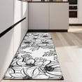 thumbnail image 4 of Pioneer Flower Floral Print Pattern Kitchen Rug Mat,Kitchen Runner Rugs Non Skid Washable,Decorative Kitchen Floor Mats for Kitchen,Sink,Laundry,17"X47", 4 of 5