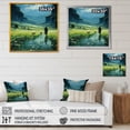 thumbnail image 4 of Designart "Shepherd'S Guidance Christian Scenery" Christianity Floater Framed Canvas Wall Art, 4 of 5