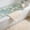 White, variant on Ribbed Coral Fleece Towels, Ultra Soft & Absorbent Face & Hand Towels, Quick-Drying Plush Towels for Bathroom & Kitchen, 4 Solid Colors